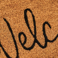 Felpudo de fibra de coco natural