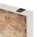 Tapa contador Mapa Antiguo de madera