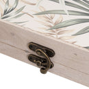 Tapa contador Hojas Tropicales de madera