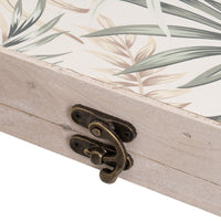 Tapa contador Hojas Tropicales de madera