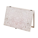 Tapa contador Mandala Beige de madera de 46x31 cm
