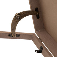 Tapa contador Mandala Beige de madera de 46x31 cm