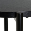 Mesa de centro negra