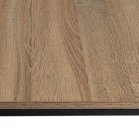 Mesa de centro de madera negro y natural