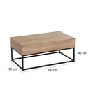 Mesa de centro elevable Urban