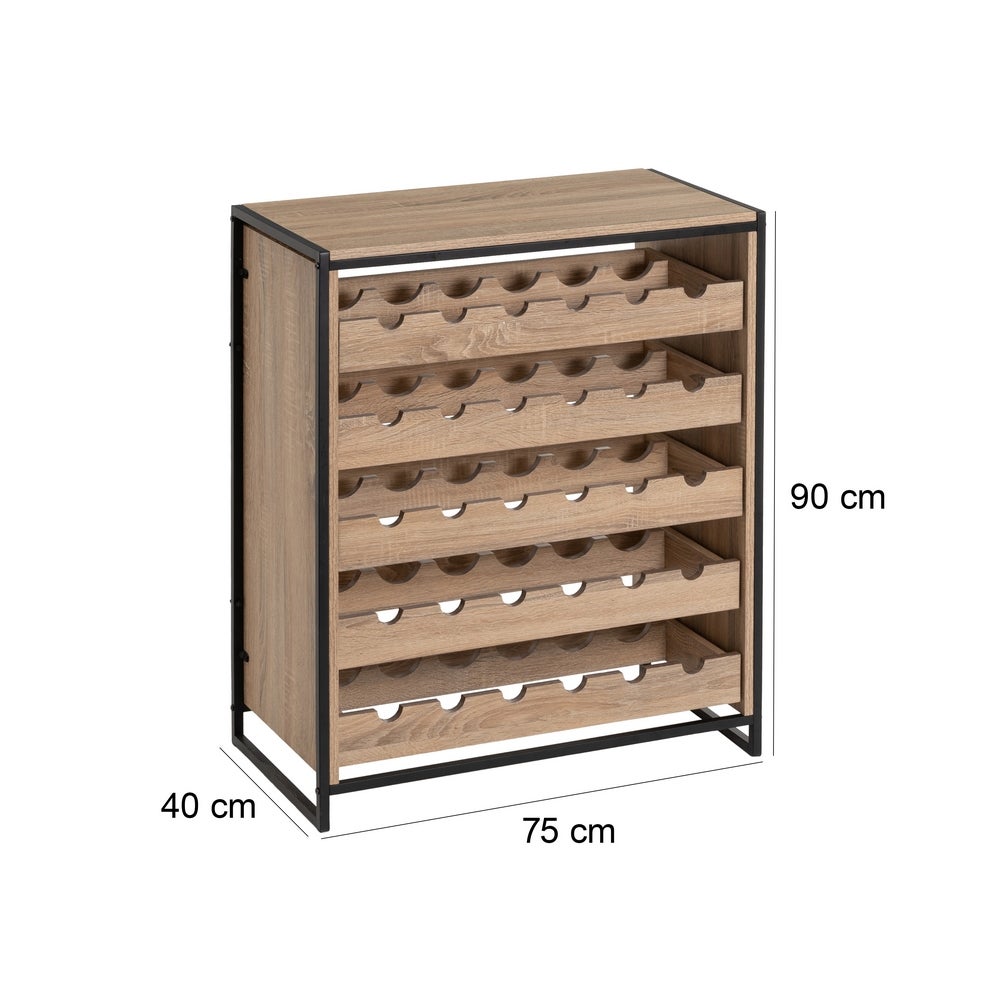 Estantería botellero Urban de 75x90 cm