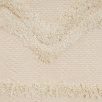 Alfombra de algodón natural beige