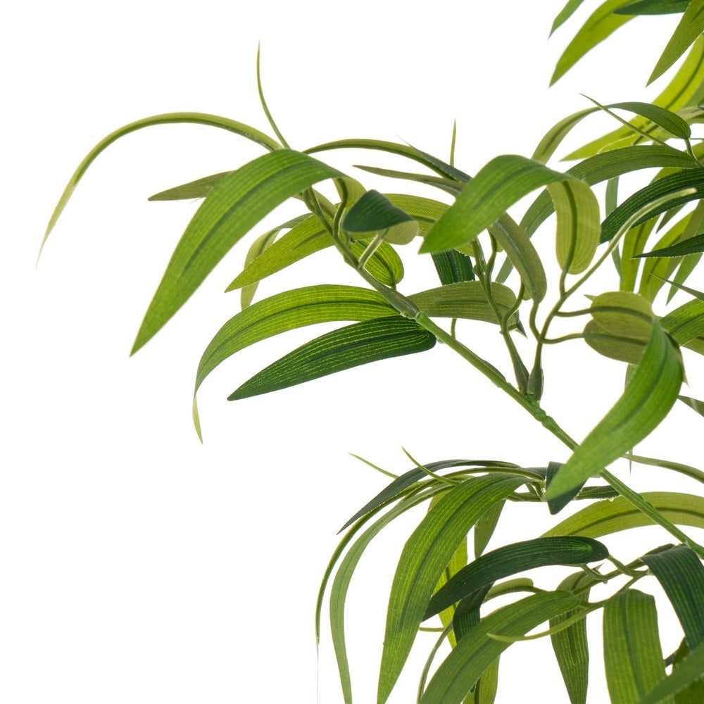Planta artificial de bambú verde en maceta plástico 147 cm