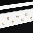 Joyero blanco de madera con espejo