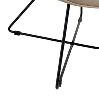 Sillón circular beige