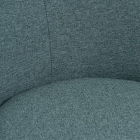 Sillón circular verde