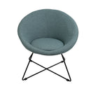 Sillón circular verde