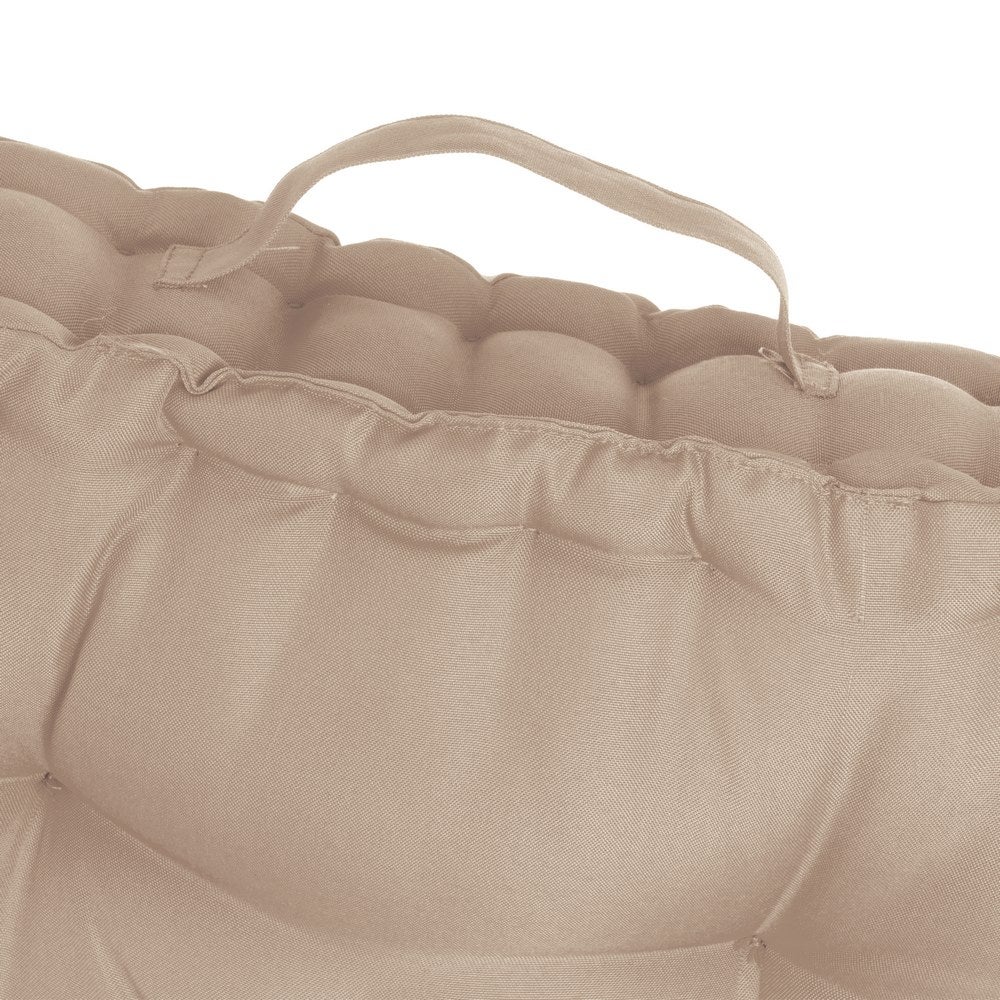 Cojín de suelo beige