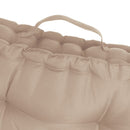 Cojín de suelo beige