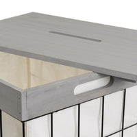 Set de 5 cestos grises