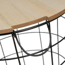 Set de 3 mesas nido negras