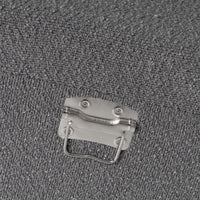 Set de 3 baúles tapizados en color negro y gris