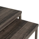 Set 2 Mesa auxiliares nido Urban Dark