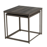 Set 2 Mesa auxiliares nido Urban Dark