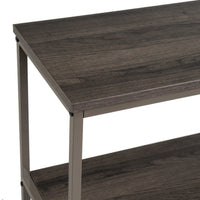 Estantería gris con 3 baldas