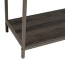 Estantería gris con 3 baldas