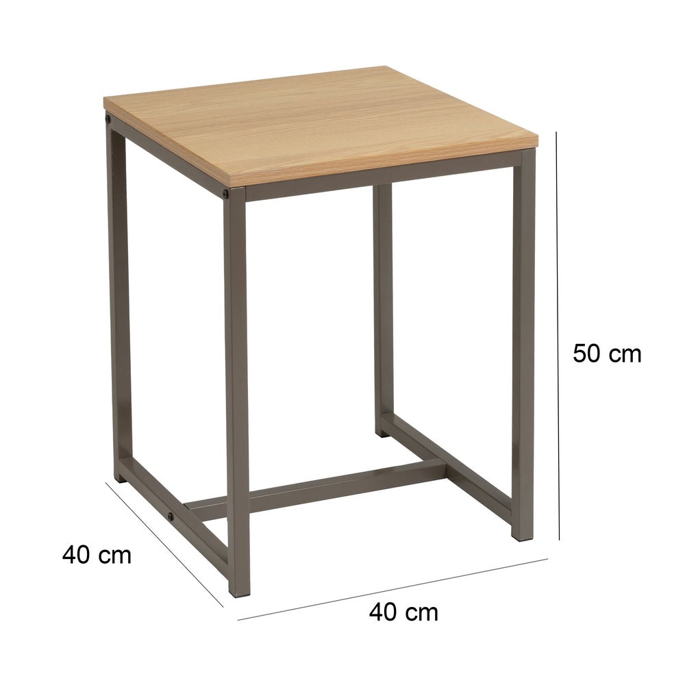 Mesa auxiliar natural