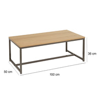 Mesa de centro Urban natural