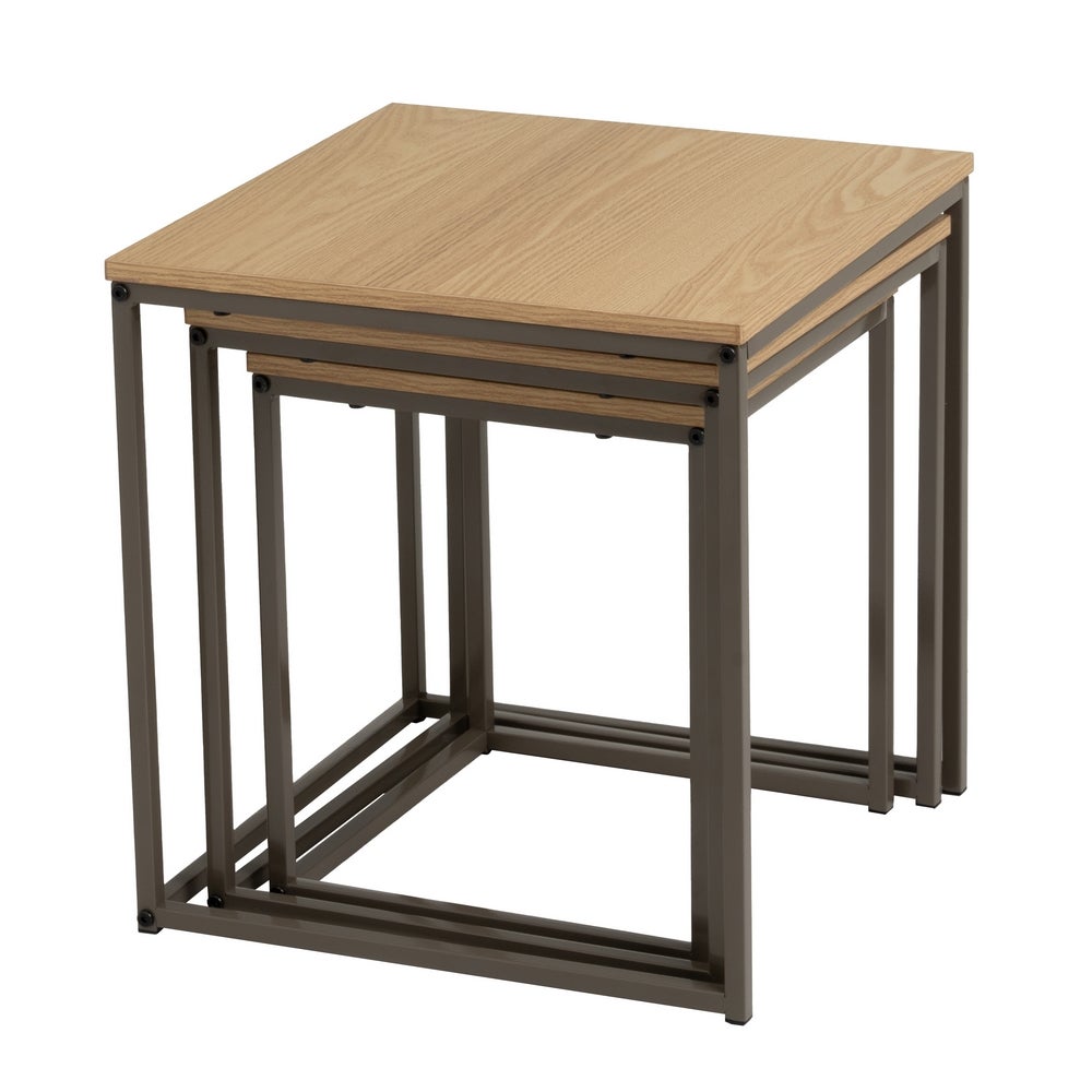 Set de 3 mesas auxiliares nido Urban