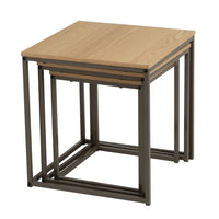 Set de 3 mesas auxiliares nido Urban