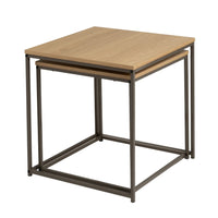 Set de 2 mesas auxiliares nido Urban