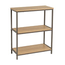 Estantería natural con 3 baldas