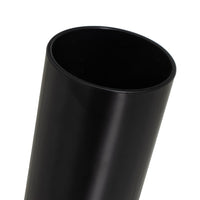 Set de dispensador, portacepillos, vaso y jabonera negro y bambú