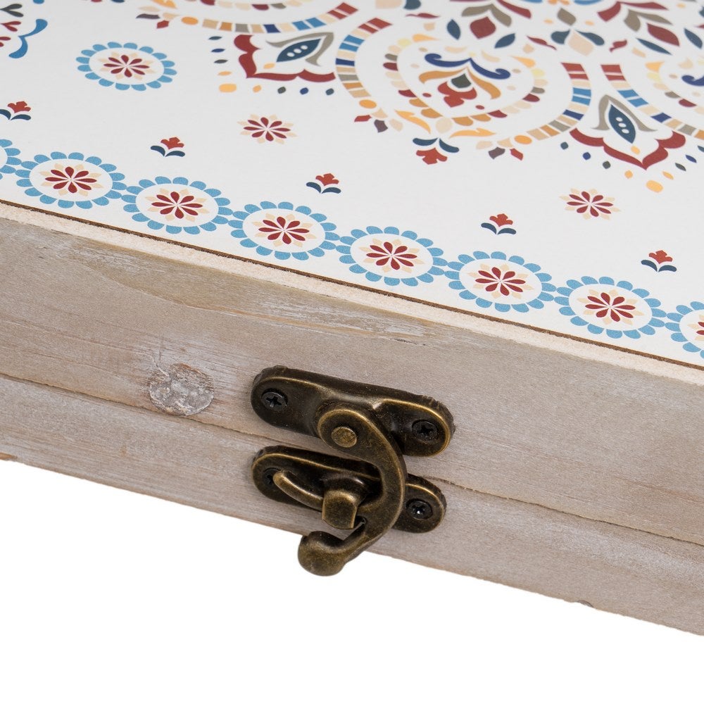 Tapa contador laminado rojo y amarillo