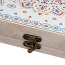 Tapa contador laminado rojo y amarillo