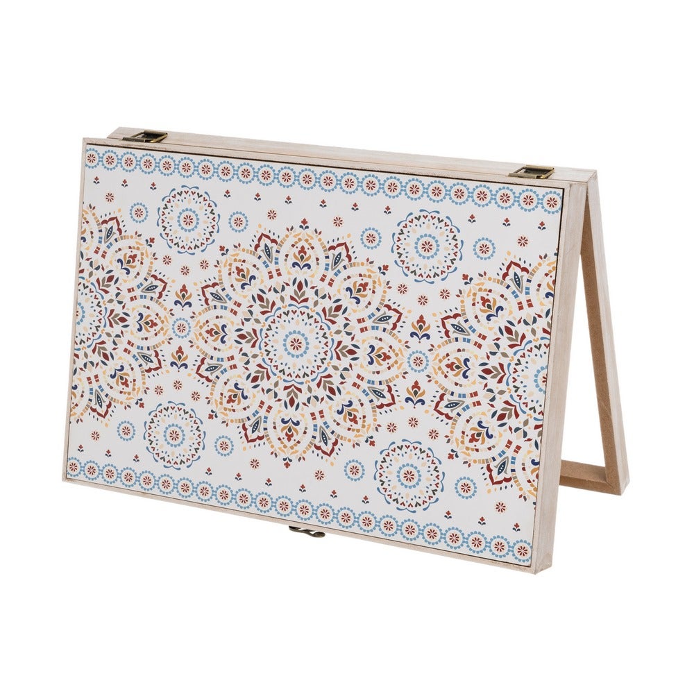 Tapa contador laminado rojo y amarillo