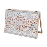 Tapa contador laminado rojo y amarillo