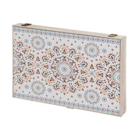 Tapa contador laminado rojo y amarillo