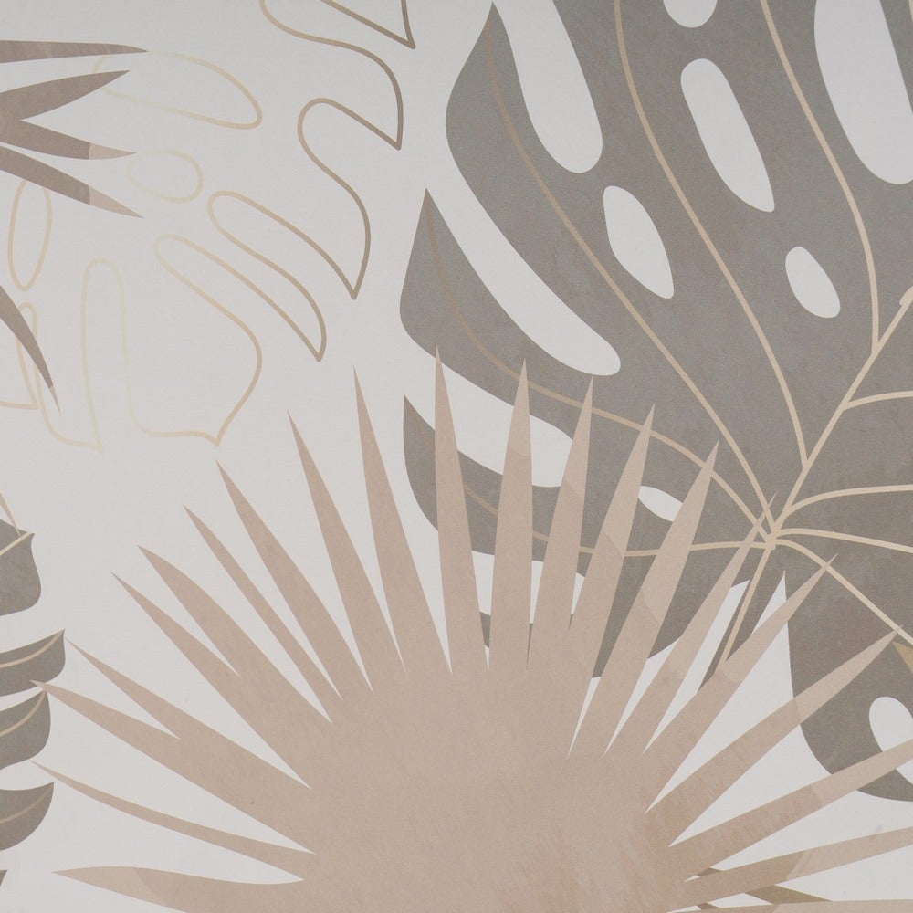 Tapa contador Hojas Tropicales de madera