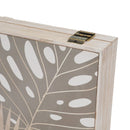 Tapa contador Hojas Tropicales de madera