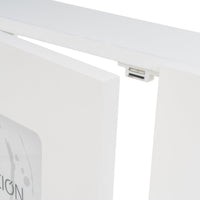 Tapa contador laminado blanco