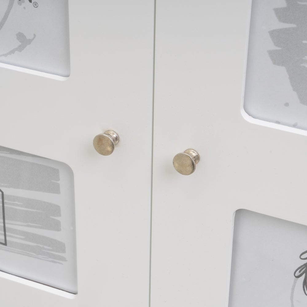 Tapa contador laminado blanco