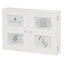 Tapa contador laminado blanco