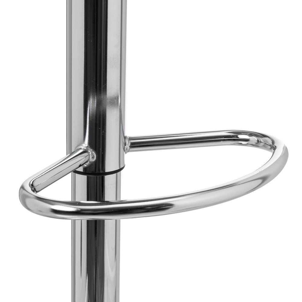 Taburete alto giratorio ajustable en altura con pie de metal