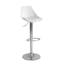Taburete alto giratorio ajustable en altura con pie de metal