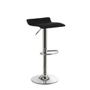 Taburete giratorio giratorio negro