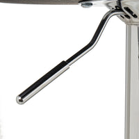 Taburete giratorio elevable negro