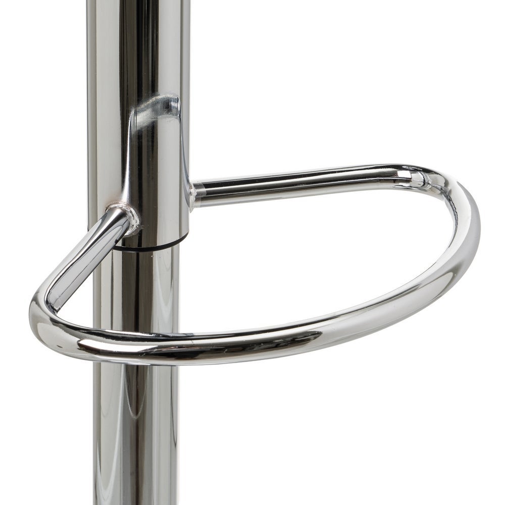 Taburete giratorio elevable negro