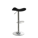 Taburete giratorio elevable negro