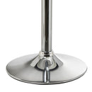 Taburete giratorio giratorio blanco