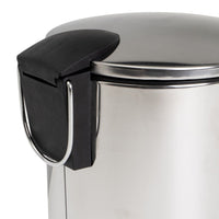 Papelera plateada de 3 Litros